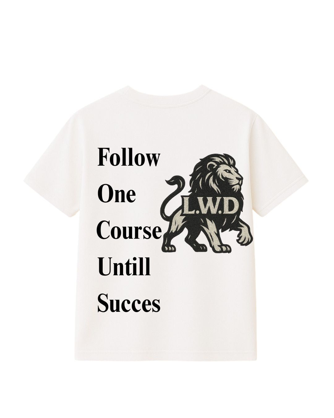 L.W.D 2-Pack T-Shirts Black & White